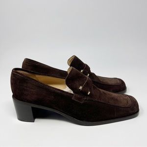 Vintage Gucci Suede Loafer